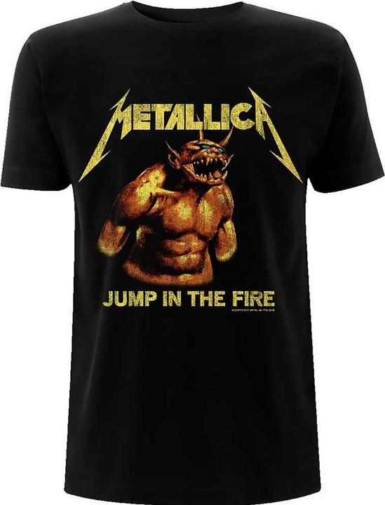 Actual product image Metallica Jump In The Fire TShirt (M)