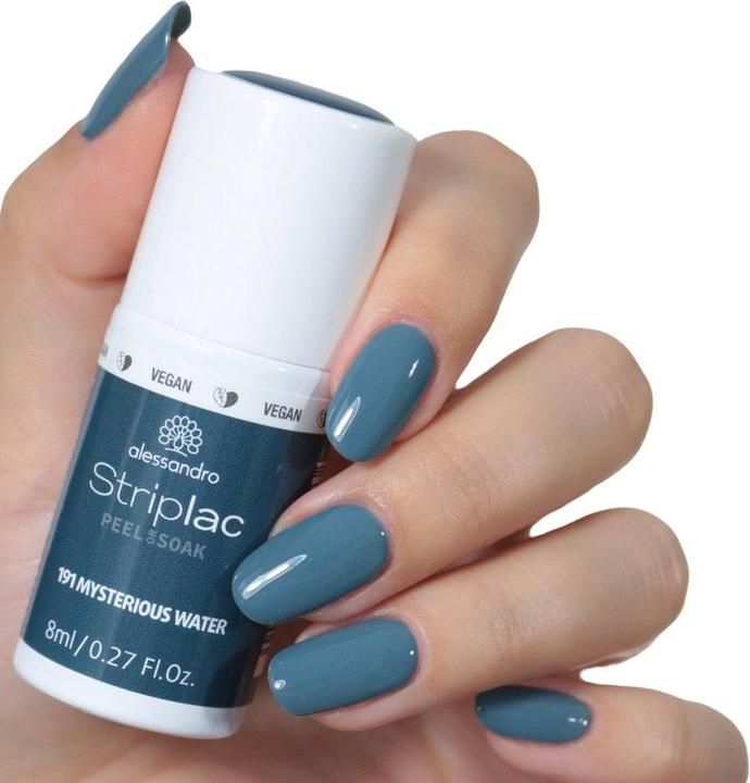 Produktbild Alessandro Striplac Peel or Soak off Mysterious Water (191 Mysterious Water, UV-Gel Lack)