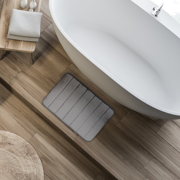 Produktbild Relaxdays Badematte Memoryschaum (49 x 74 x 1.5 cm)