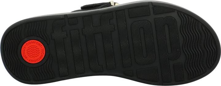 Actual product image Fitflop F Mode Buckle Shimmerlux Flatform Toe Post Sandal (41)