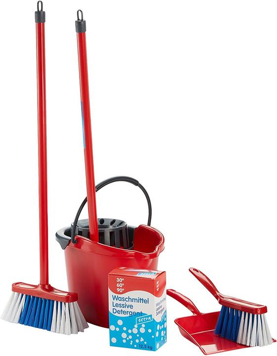 Actual product image Theo Klein Vileda broom trolley