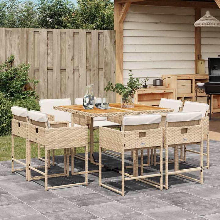 Actual product image vidaXL Garten Essgruppe (110 x 106 x 73 cm)