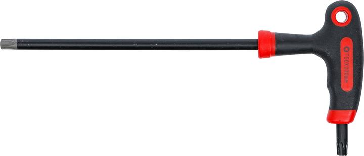 Produktbild BGS Schraubendreher mit T-Griff und seitlicher Klinge T-Profil (für Torx) mit/ohne Bohrung T50 (T-profil)
