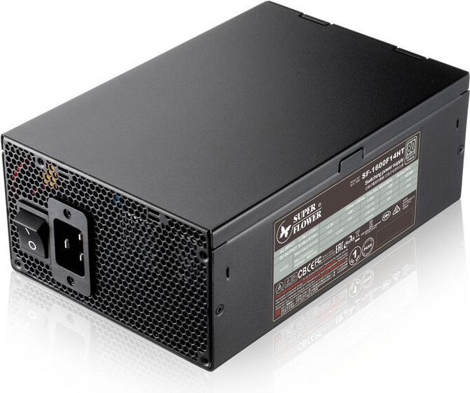 Image du produit Super Flower LEADEX TITANIUM 1600W 80 PLUS Titanium Netzteil – 1.600 Watt, schwarz (1.60 W)