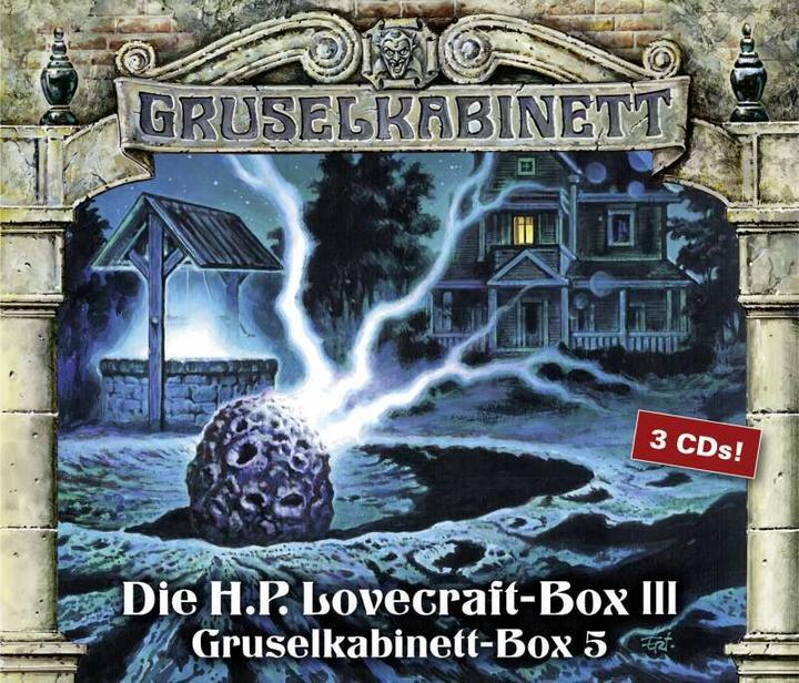 Gruselkabinett Box 5 (H.P. Lovecraft, Peter Reinhardt, Jan Makino, Titania Medien, Reiner Schöne, Deutsch)
