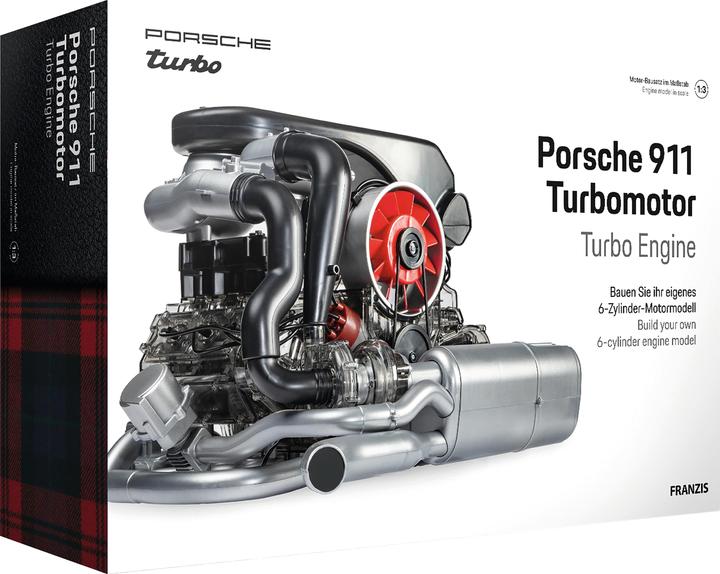 Franzis Kit motore Porsche 911 Turbo