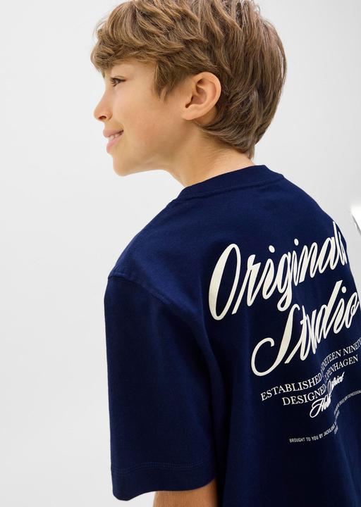 Actual product image Jack & Jones Jornorrebro Typo Tee Ss Crew Neck Sn Jnr (176)