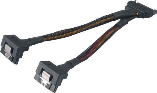 Akasa AK-CBPW15-15BK interne voedingskabel (15 cm, SATA)