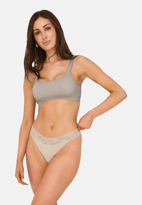Actual product image Only Onlchloe Lace S.S Thong 3-Pack Acc Noos (XS, pack of 3)