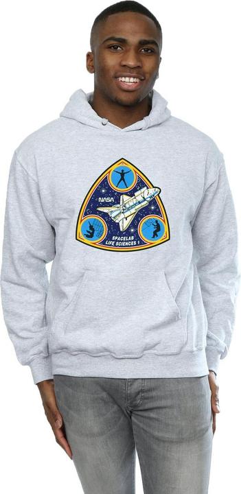 Immagine prodotto Nasa Classic Spacelab Life Science Felpa con Cappuccio Uomo (XXL)