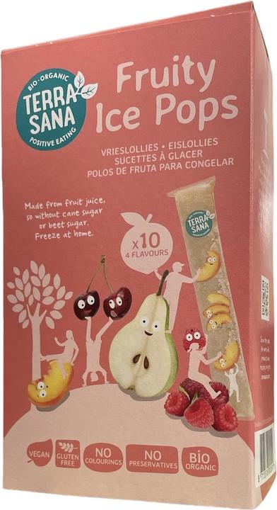 Produktbild Terra Sana Fruity Ice Pops 5 flavours Bio (10 Stk., 1000 g)