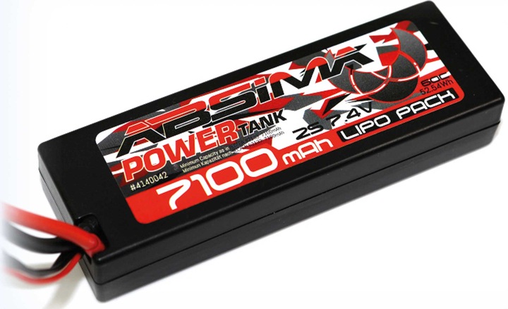 Immagine prodotto Absima Custodia rigida del pacco batteria (7.40 V, 7100 mAh)