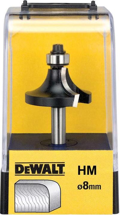 Image du produit DeWalt DT90015 Fraise à arrondir HM Z2 S8mm D31,8mm R9,5mm, 6 pièces