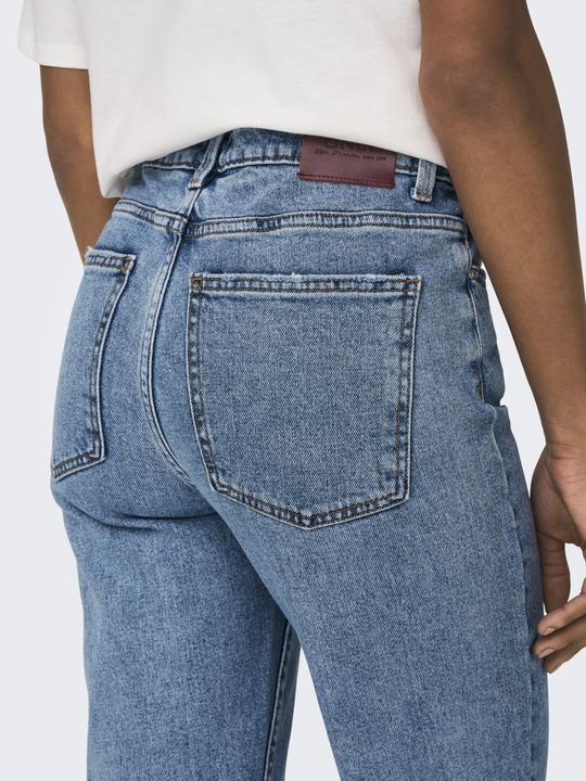 Actual product image Only ONLEmily HW Cropped Ankle Straight Fit Jeans (W31/L34)