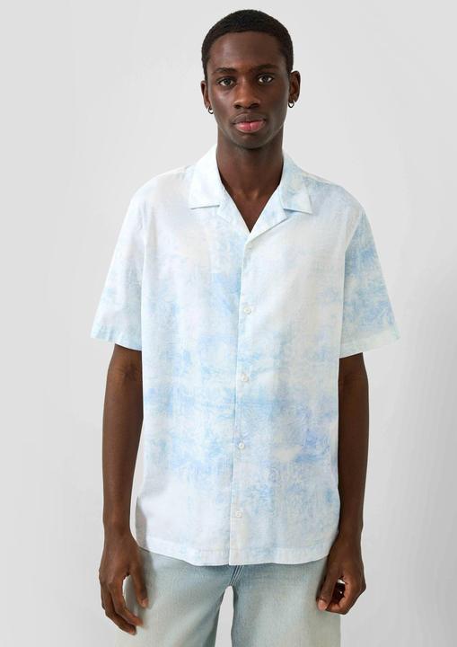 Immagine prodotto s.Oliver Resort Fit: Sommerhemd mit All-over-Print (S)
