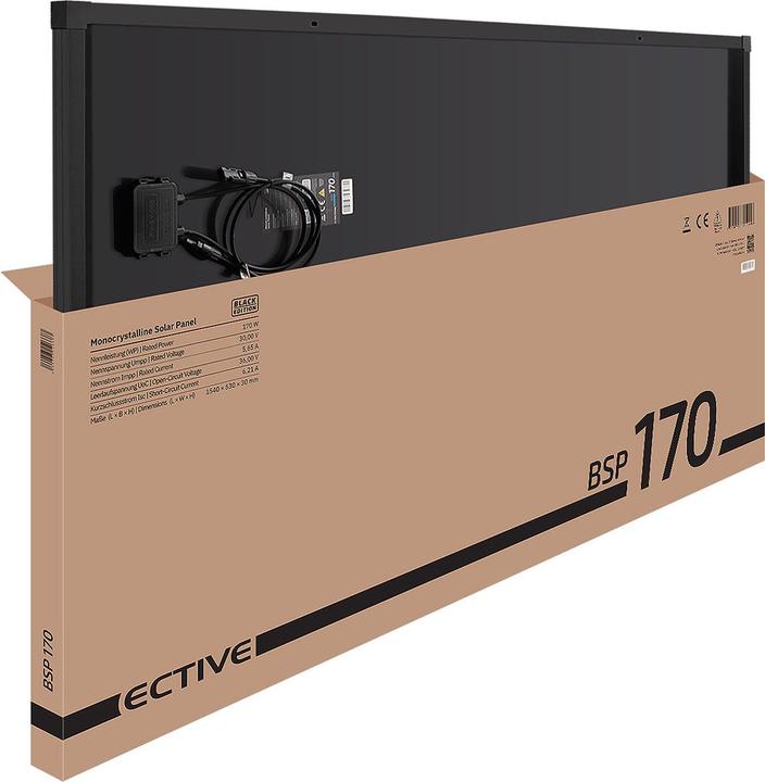 Produktbild Ective BSP 170 Black | Back Contact Solarmodul mit 170WP (170 W, 8.70 kg)