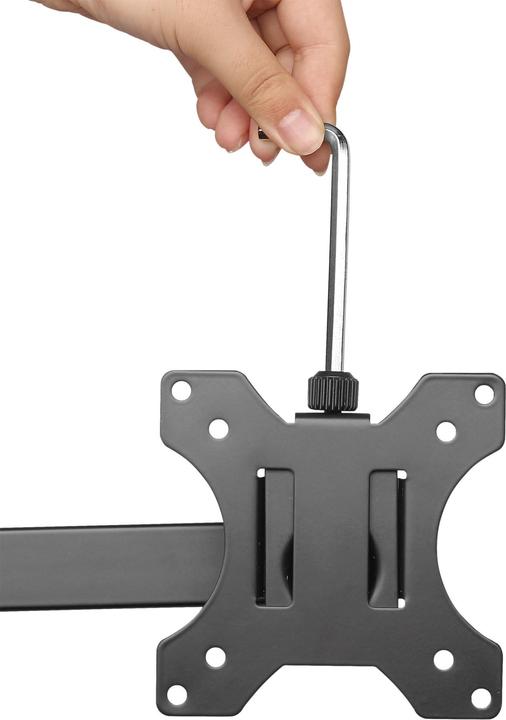 Actual product image Manhattan Table mount monitor arm for two displays 33 813 (Table, 32", 16 kg)