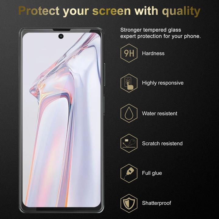 Image du produit Cadorabo 3x Film de protection 3er Pack Tempered (3 pcs, Blackview A100)