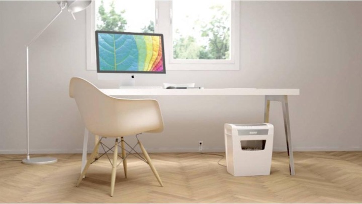 Produktbild Leitz IQ Office S EU Aktenvernichter 12 Blatt Partikelschnitt 4 x 28 mm P-4 23 l (Partikelschnitt)