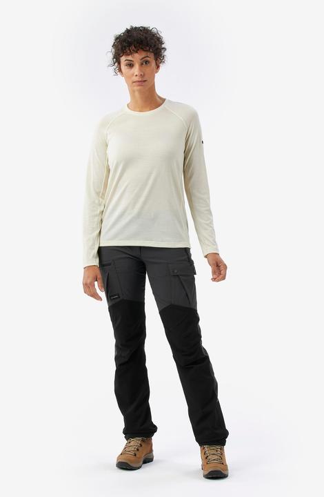 Actual product image Forclaz Merinoshirt Damen langarm - Merino Resist ungefärbt (L)