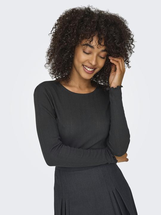 Actual product image Only Regular fit round neck top top (XL)
