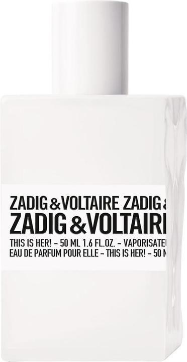 Actual product image Zadig & Voltaire This Is Her. (Eau de parfum, 50 ml)