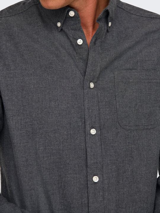 Image du produit Only & Sons Coupe normale Col de chemise Chemise (XL)