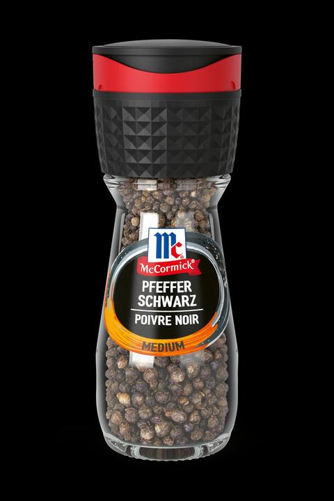 Actual product image McCormick Mühle Pfeffer schwarz ganz (35 g)