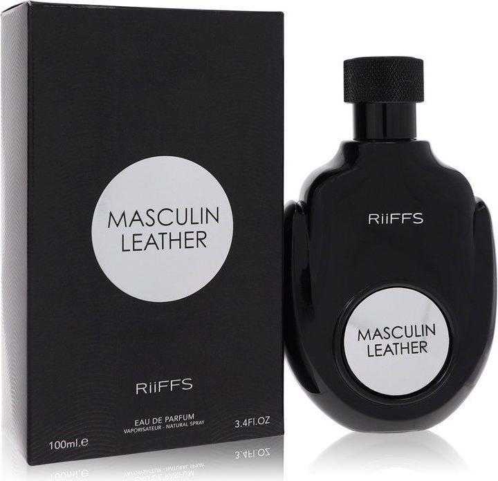 Actual product image Riiffs Masculin Leather by Eau de Parfum Spray 100 ml (Eau de parfum, 100 ml)