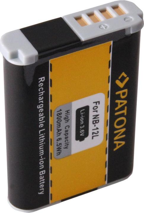 Actual product image Patona Battery f. Canon NB-12L LEGRIA mini X VIXIA mini X PowerShot G1 (Camera battery)