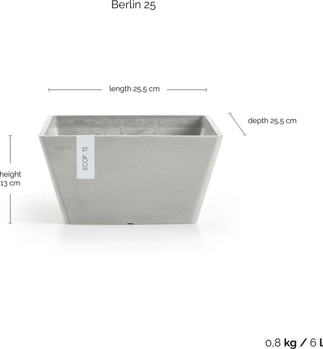 Produktbild Ecopots Berlin (25 cm)