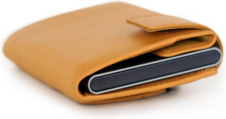 Immagine prodotto SecWal 2 Kartenetui mit Münzfach, gelb, 10 Karten, RFID