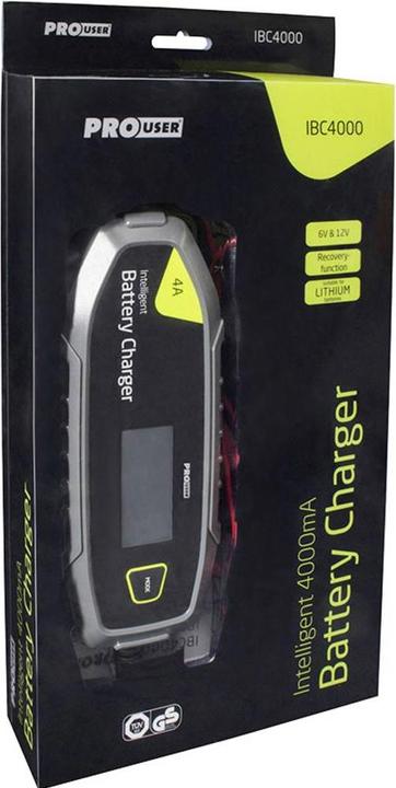 Produktbild ProUser Mikroprozessor Ladegerät 4A (6V, 12V, 4 A)