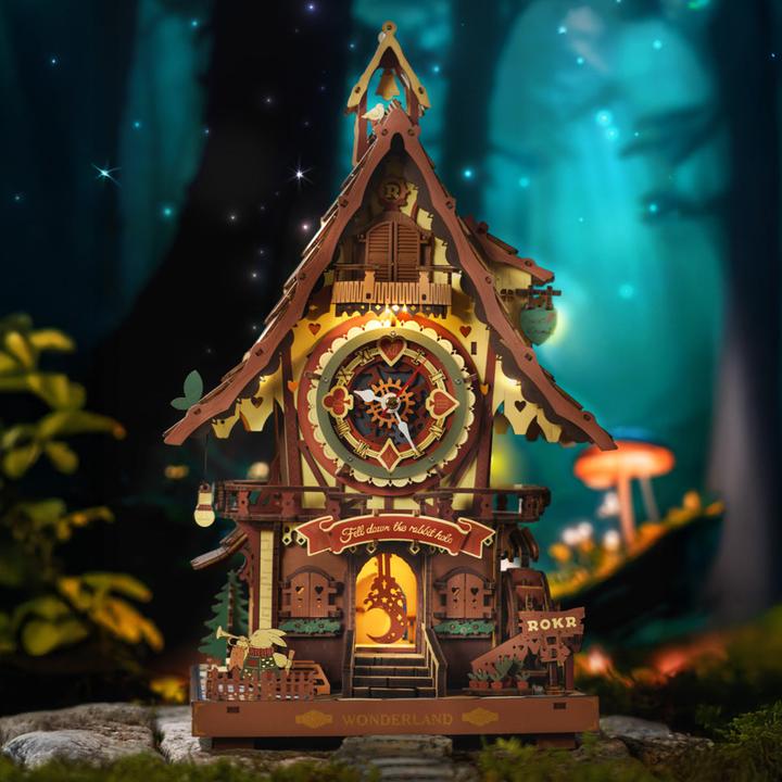 Actual product image Robotime Cuckoo clock