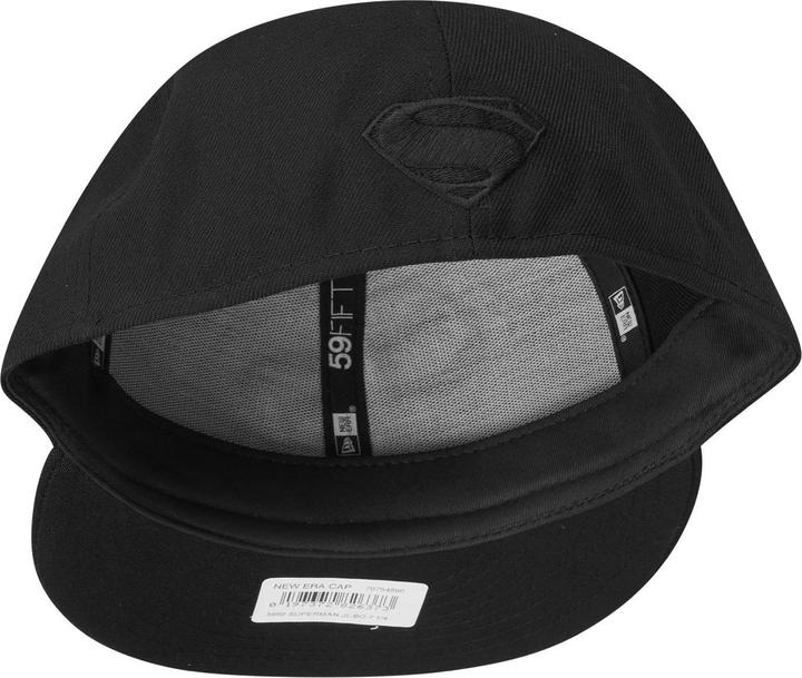 Produktbild New Era 59Fifty Fitted Cap - SUPERMAN schwarz - 7 (7)
