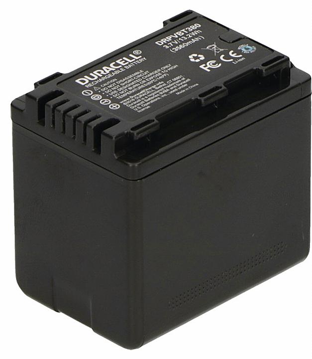 Produktbild Duracell Li-Ion Akku 3560mAh für Panasonic VW-VBT380 (Kamera Akku)