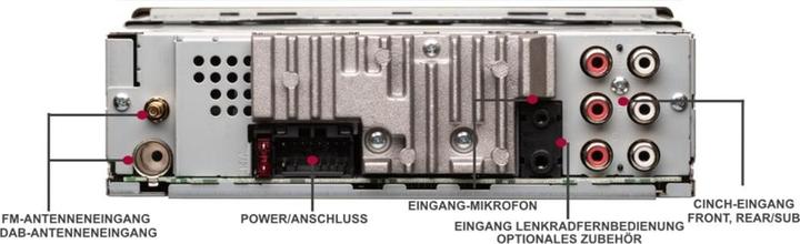 Produktbild Pioneer DEH-X7800DAB ohne DAB-Antenne