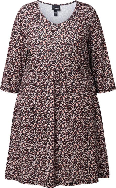 Immagine prodotto Ulla Popken Longshirt, A-Linie, V-Ausschnitt, 3/4-Arm, Taschen (62)