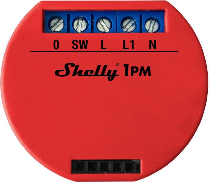 Actual product image Shelly WLAN switching actuator 1PM WiFi switch with power measurement (Switch actuator)