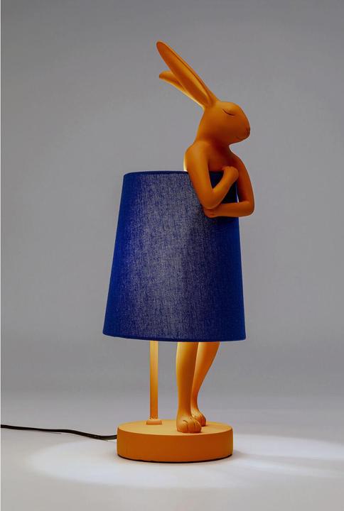 Image du produit Kare Design Lampe de table Animal Rabbit Orange/Bleu 50cm (E14)
