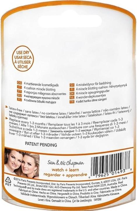 Immagine prodotto Real Techniques 4 Cuscini assorbenti miracolosi