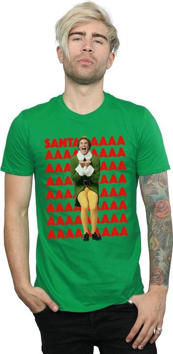 Produktbild Elf Buddy Santa Scream TShirt (M)