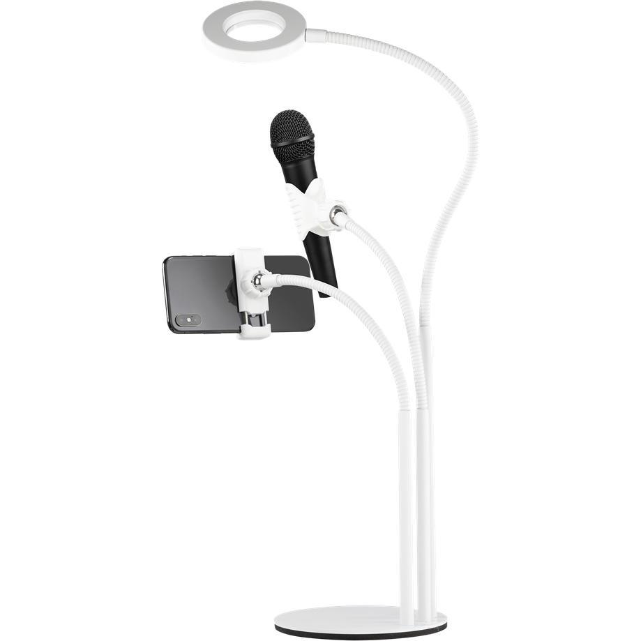 Thumbnail - Deltaco ARM-280 holder Active holder Mobile phone/Smartphone White, Weiteres Smartphone Zubehör, Weiss