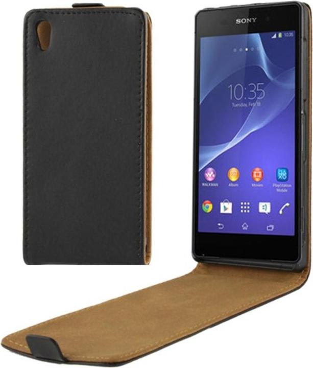 Produktbild König Design Flip Handy Tasche Case für Handy Sony Xperia Z2 L50w (Sony Xperia Z2)