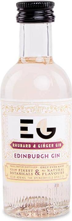 Actual product image Edinburgh Gin Rhubarb and Ginger (Rabarber & Ginger) Gin