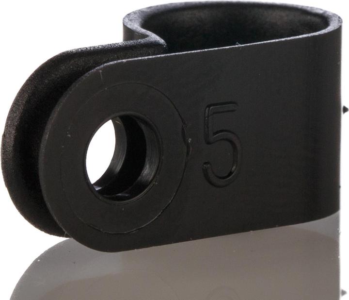 Produktbild HellermannTyton Schwarz Nylon 6.6 P Clip 8mm