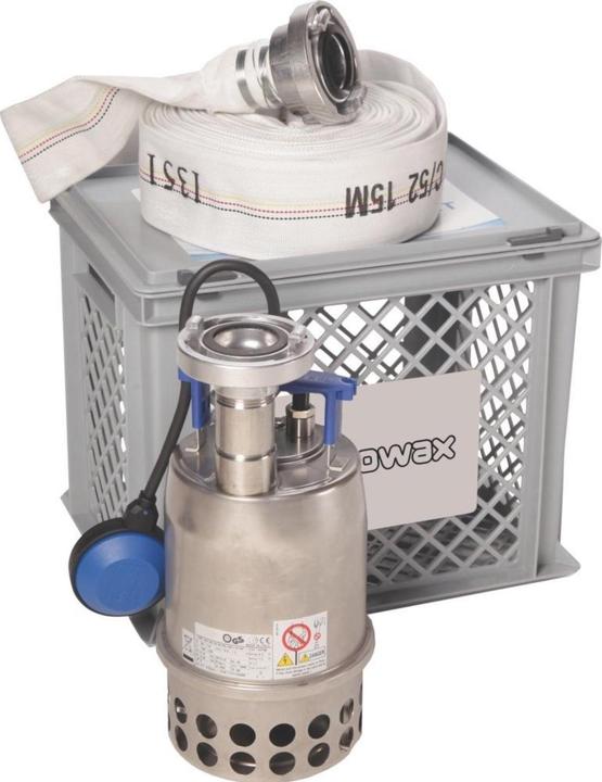 Productafbeelding Nowax Dompelpomp flood set van EBARA STPN 600 incl. stretcher/filterkorf met vergrendeling (Rioolpomp)
