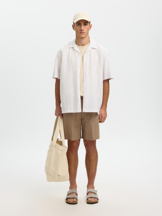 Image du produit Selected Regular Fit Shorts aus Leinengemisch (S)