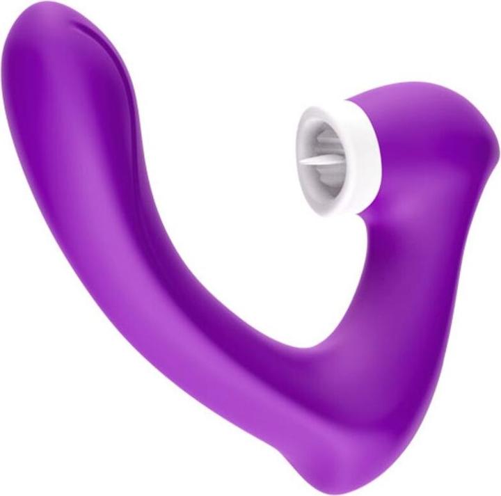 Produktbild Armony Secretkiss Leckt Vibrierenden Clit Und Vibrator, Gebogen Lila