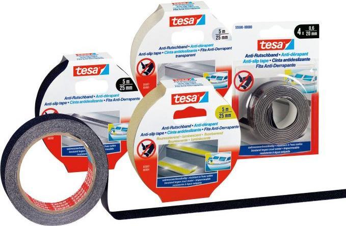 Actual product image tesa Anti-slip tape, non-slip adhesive tape for indoors and outdoors (25 mm)
